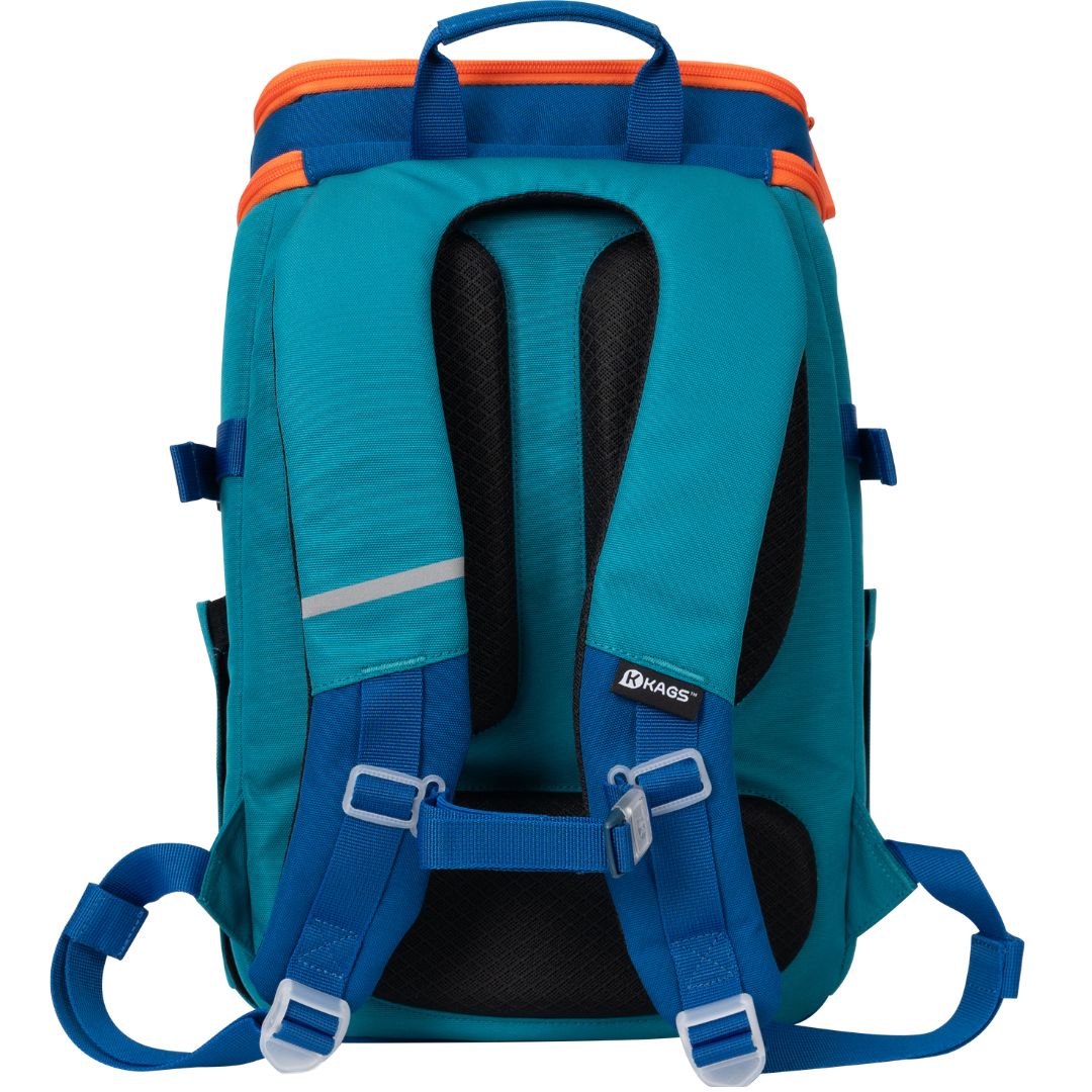 KAGS Dustin 2 school backpack in teal, photo 4