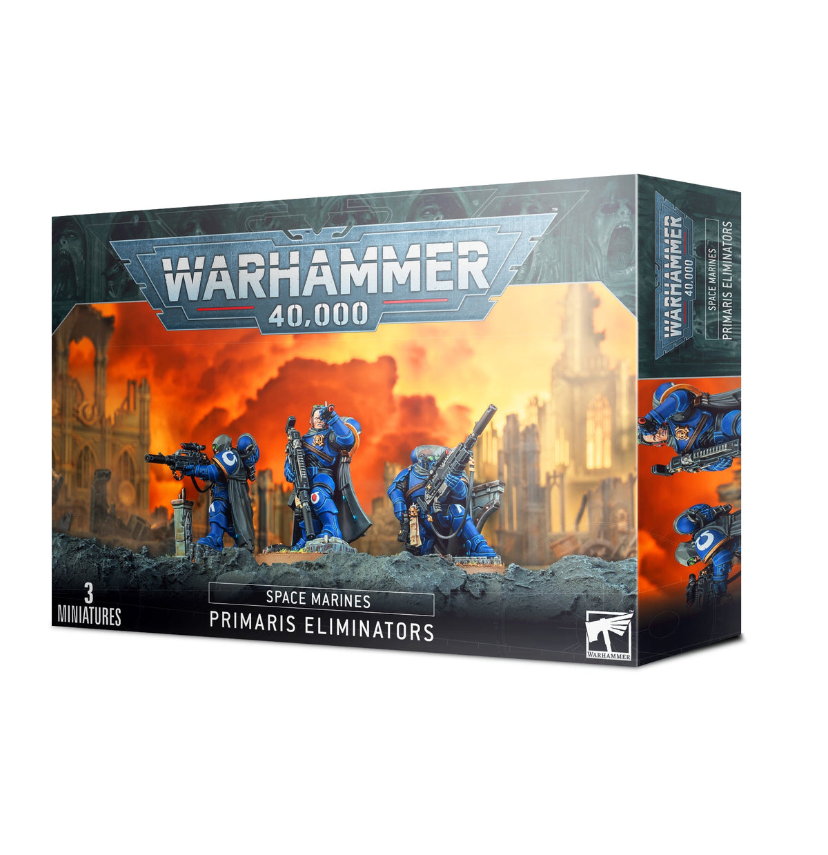 Warhammer 40,000 Space Marines Eliminator Squad miniatures