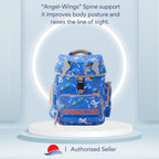 Seiban Springlobe school bag in Sax Scientist design