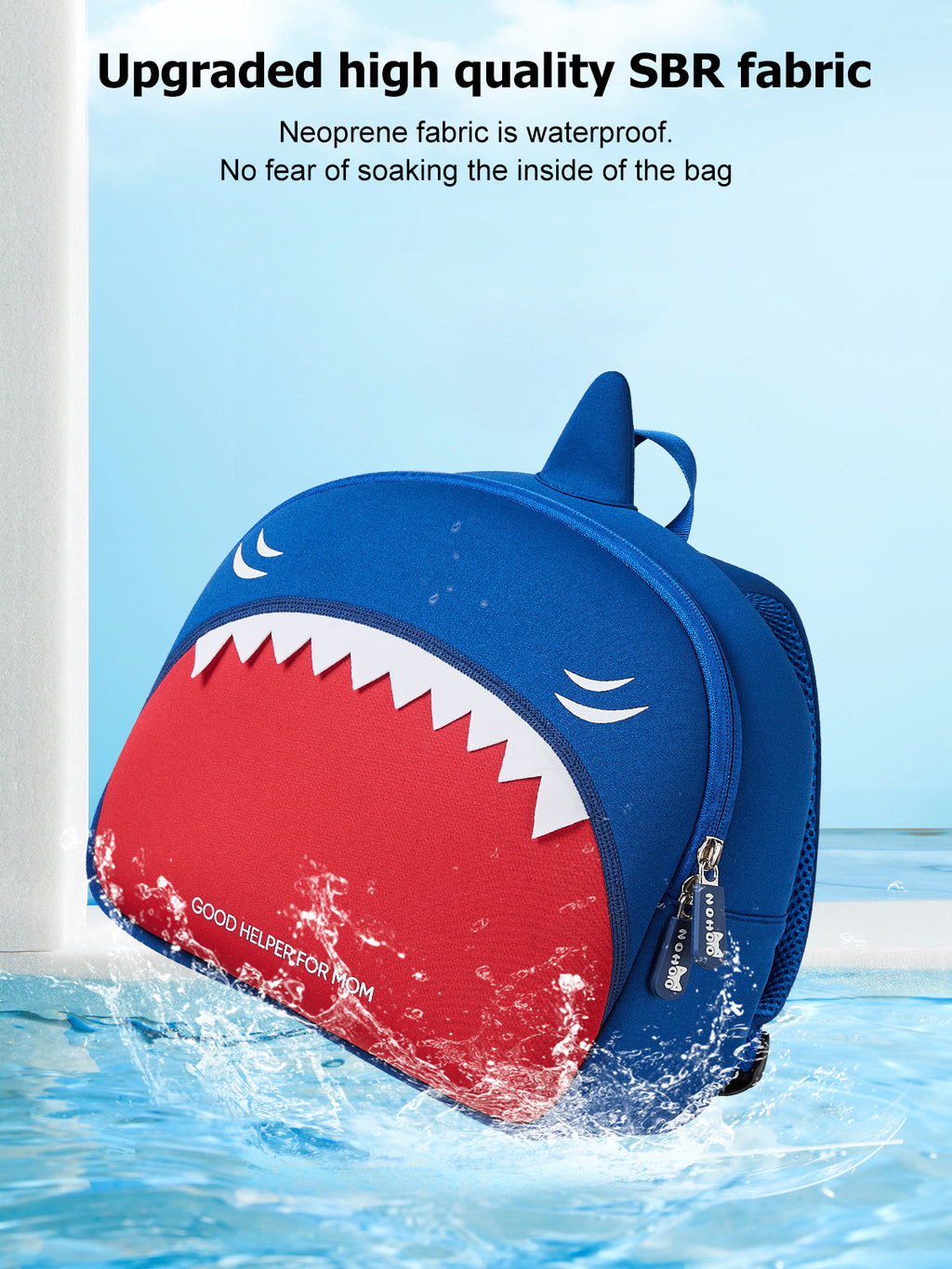 Nohoo Animals toddler backpack, photo 6
