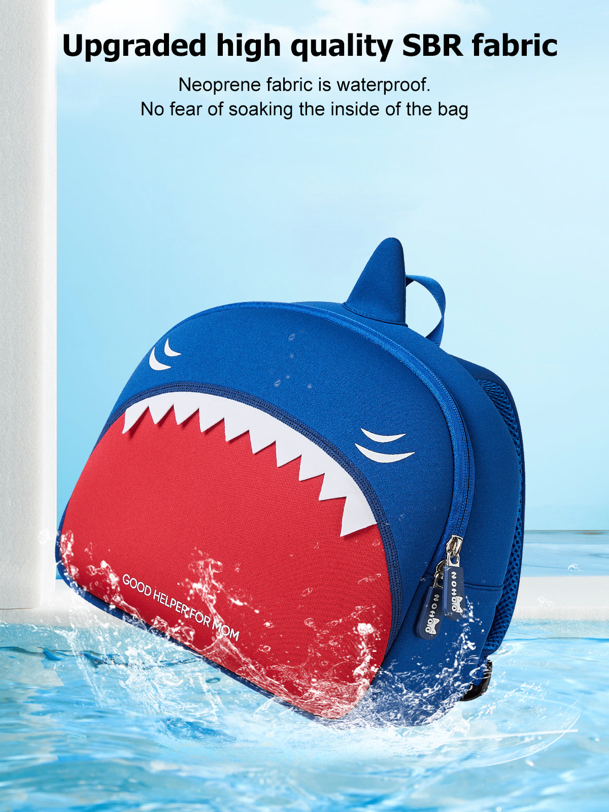 Nohoo Animals toddler backpack, photo 6
