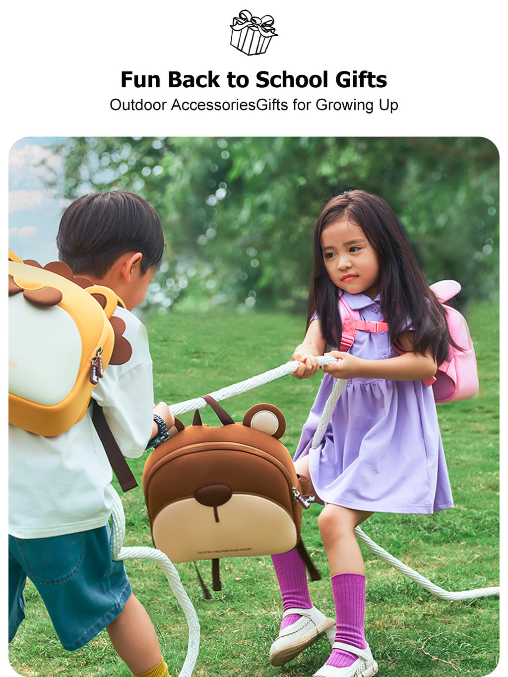 Nohoo Animals toddler backpack, photo 8