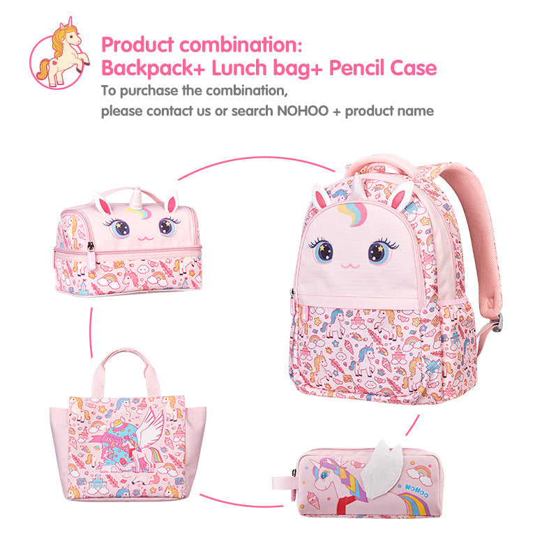 Nohoo Pattern Print primary school backpack, photo 10