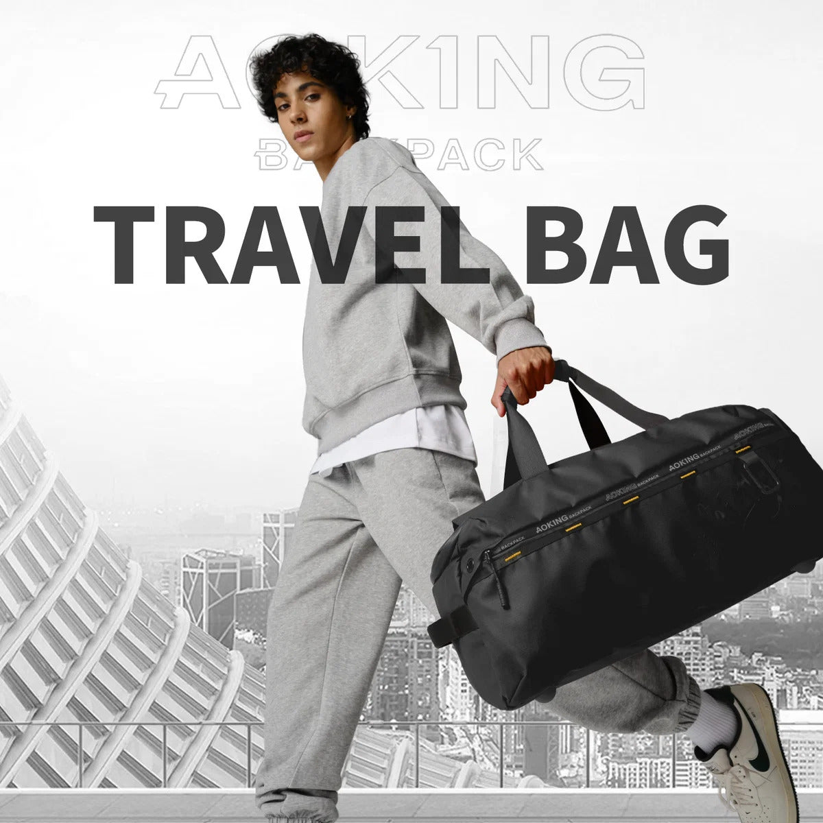 AOKING Large Capacity Travel Duffel Bag SW4071, photo 4