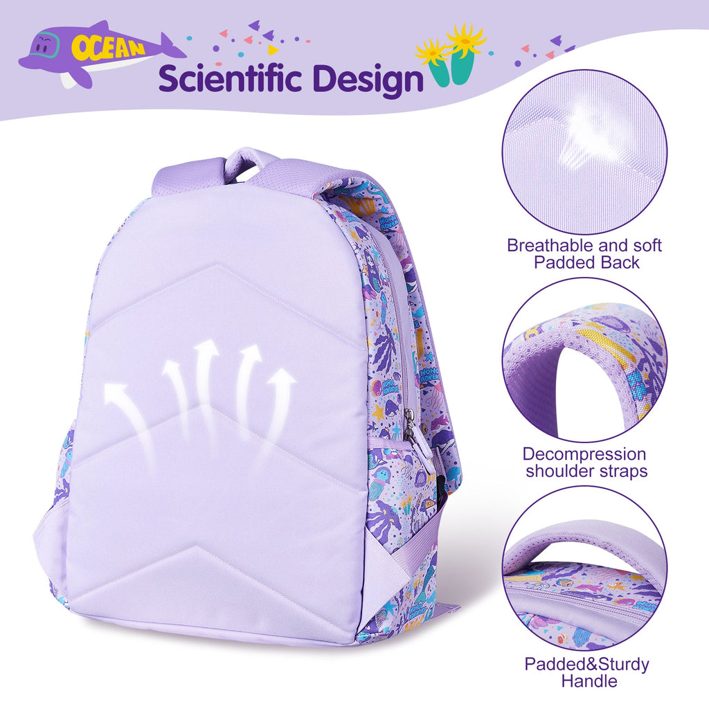 Nohoo Pattern Print primary school backpack, photo 5