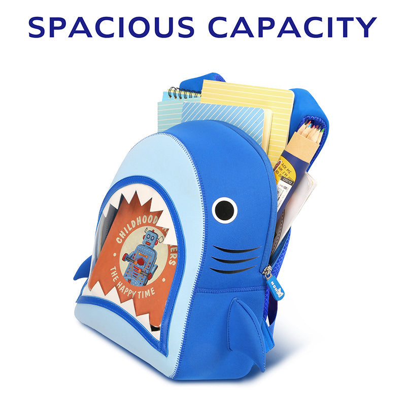 Nohoo Shark toddler backpack, photo 7
