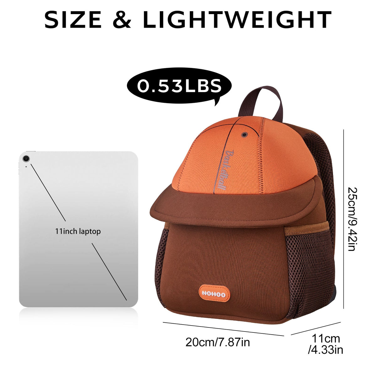 Nohoo UFO toddler backpack, photo 4