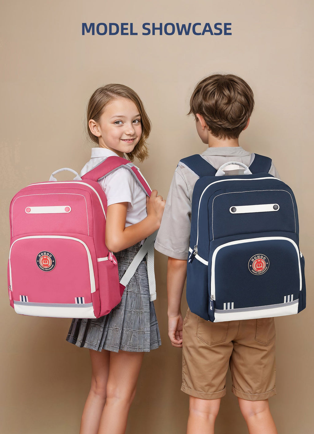 Nohoo Varsity primary school backpack, photo 5