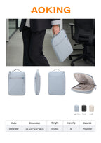 AOKING Ultra-Slim Laptop Briefcase XM58789F, photo 12