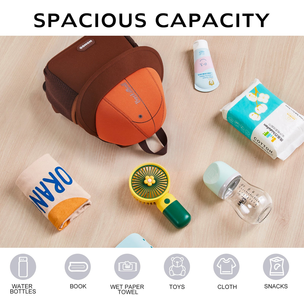 Nohoo UFO toddler backpack, photo 5