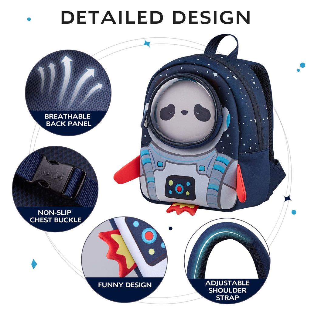 Nohoo Spaceship toddler backpack, photo 8