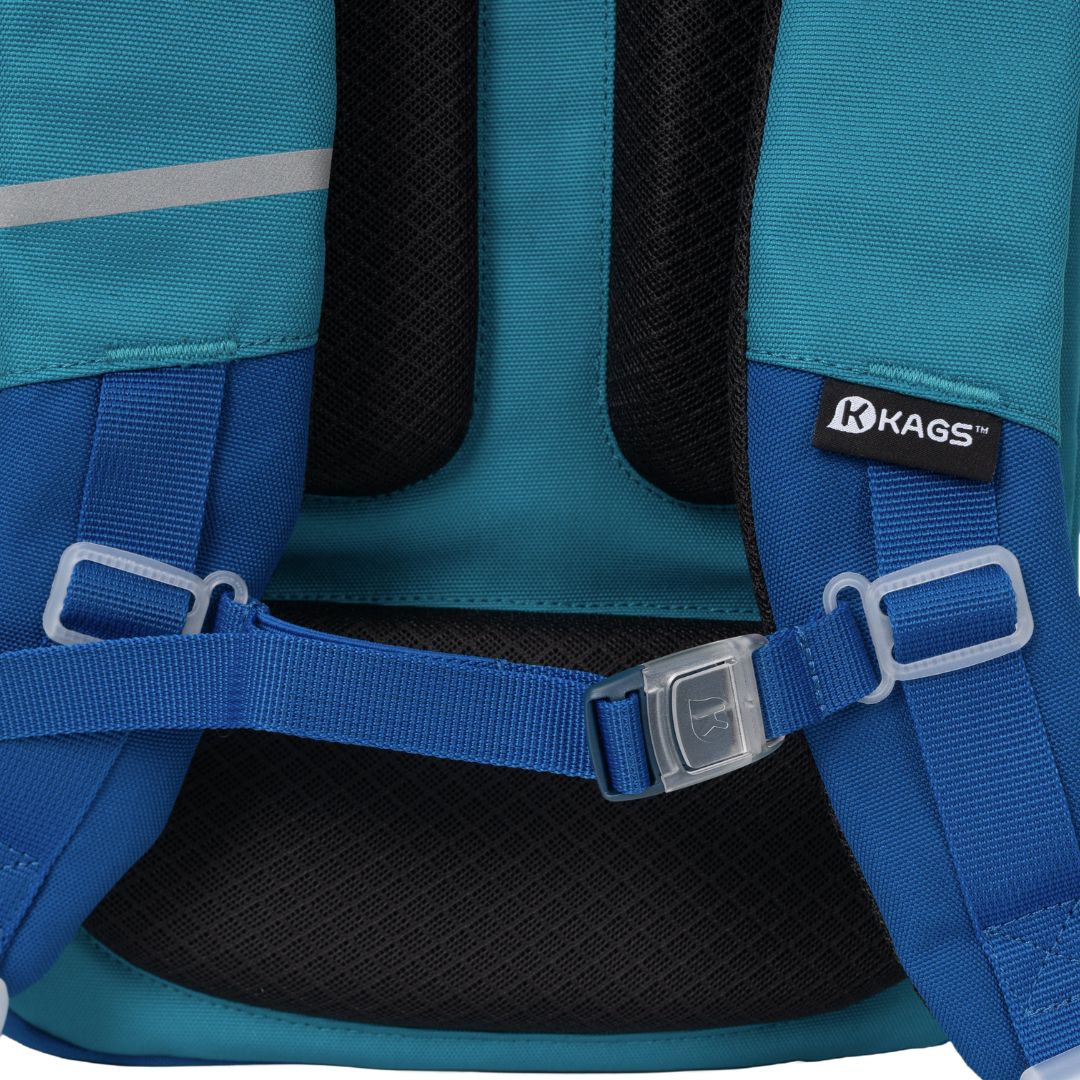 KAGS Dustin 2 school backpack in teal, photo 9