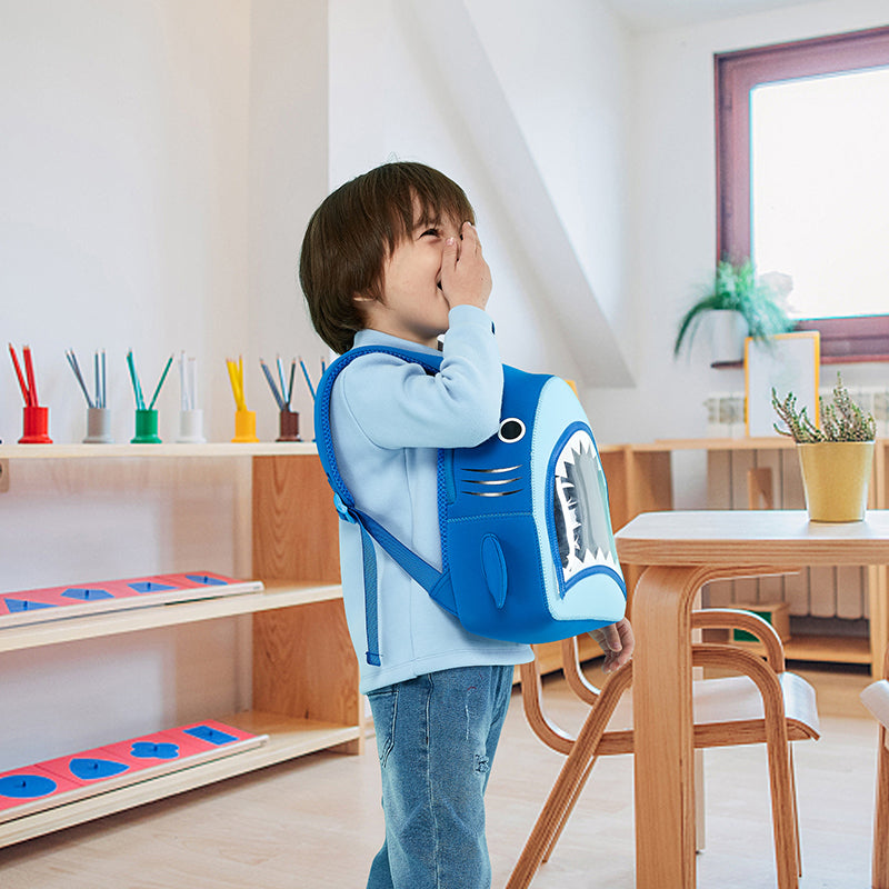 Nohoo Shark toddler backpack, photo 3