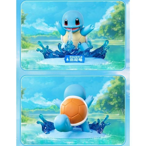 Funism Pokémon Twinkmont Squirtle figure, photo 3