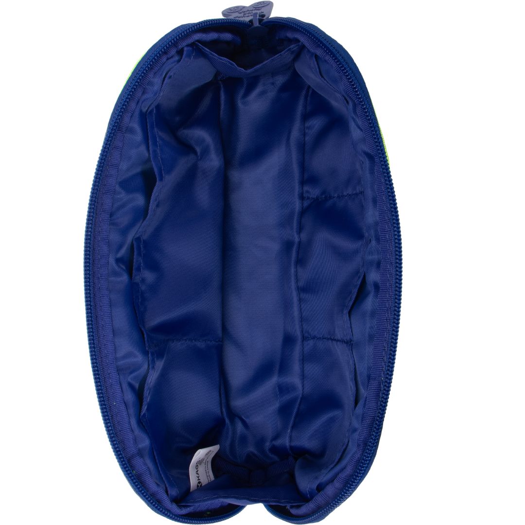 KAGS Izzy pouch pencil case in yellow, photo 8