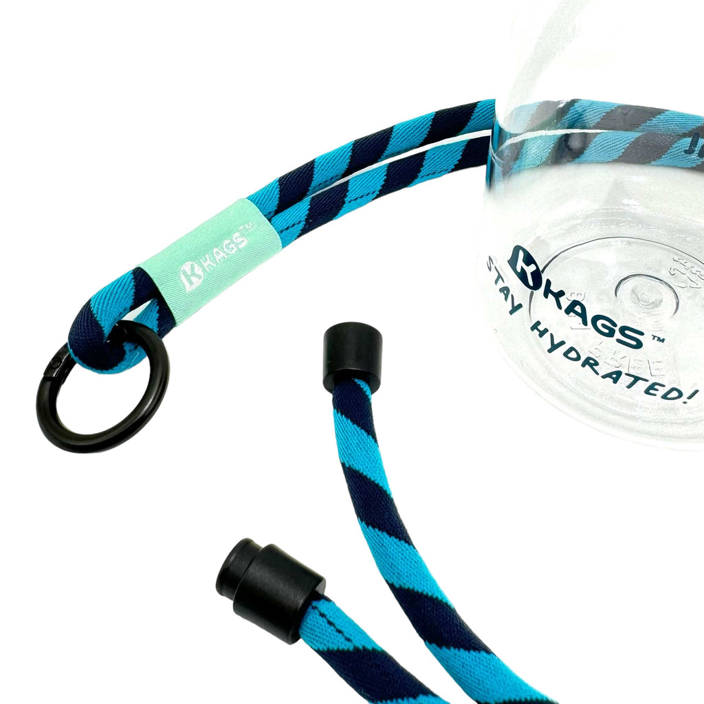 KAGS AquaRecharge 600ml Tritan water bottle, cartoon series, with crossbody strap, photo 6