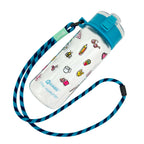 KAGS AquaRecharge 600ml Tritan water bottle, cartoon series, with crossbody strap, photo 12