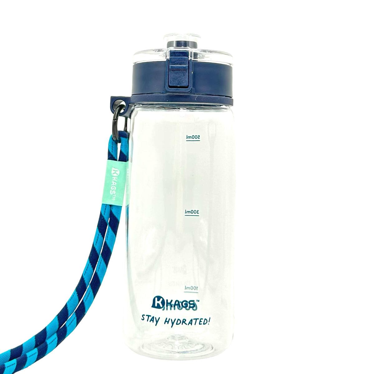 KAGS AquaRecharge 600ml Tritan water bottle, colour series, with crossbody strap, photo 5