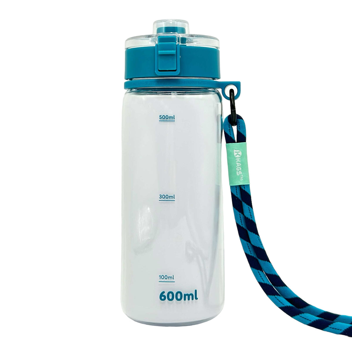 KAGS AquaRecharge 600ml Tritan water bottle, colour series, with crossbody strap, photo 31
