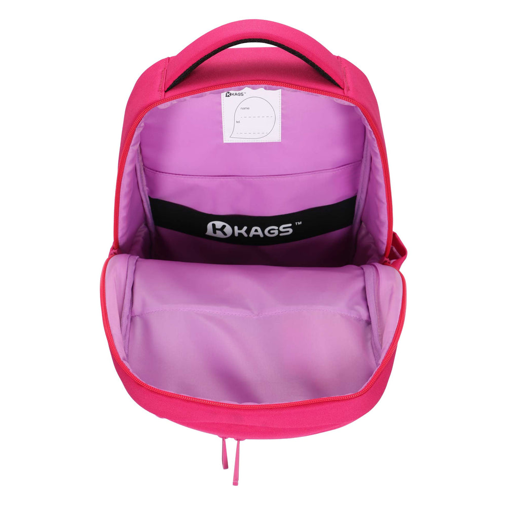 KAGS Ashton 5 school backpack in magenta, photo 5