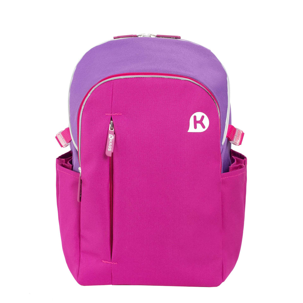 KAGS Fergus school backpack in magenta
