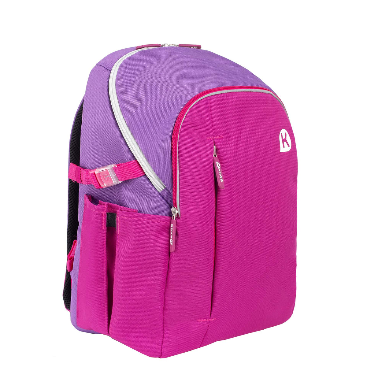 KAGS Fergus school backpack in magenta, photo 3