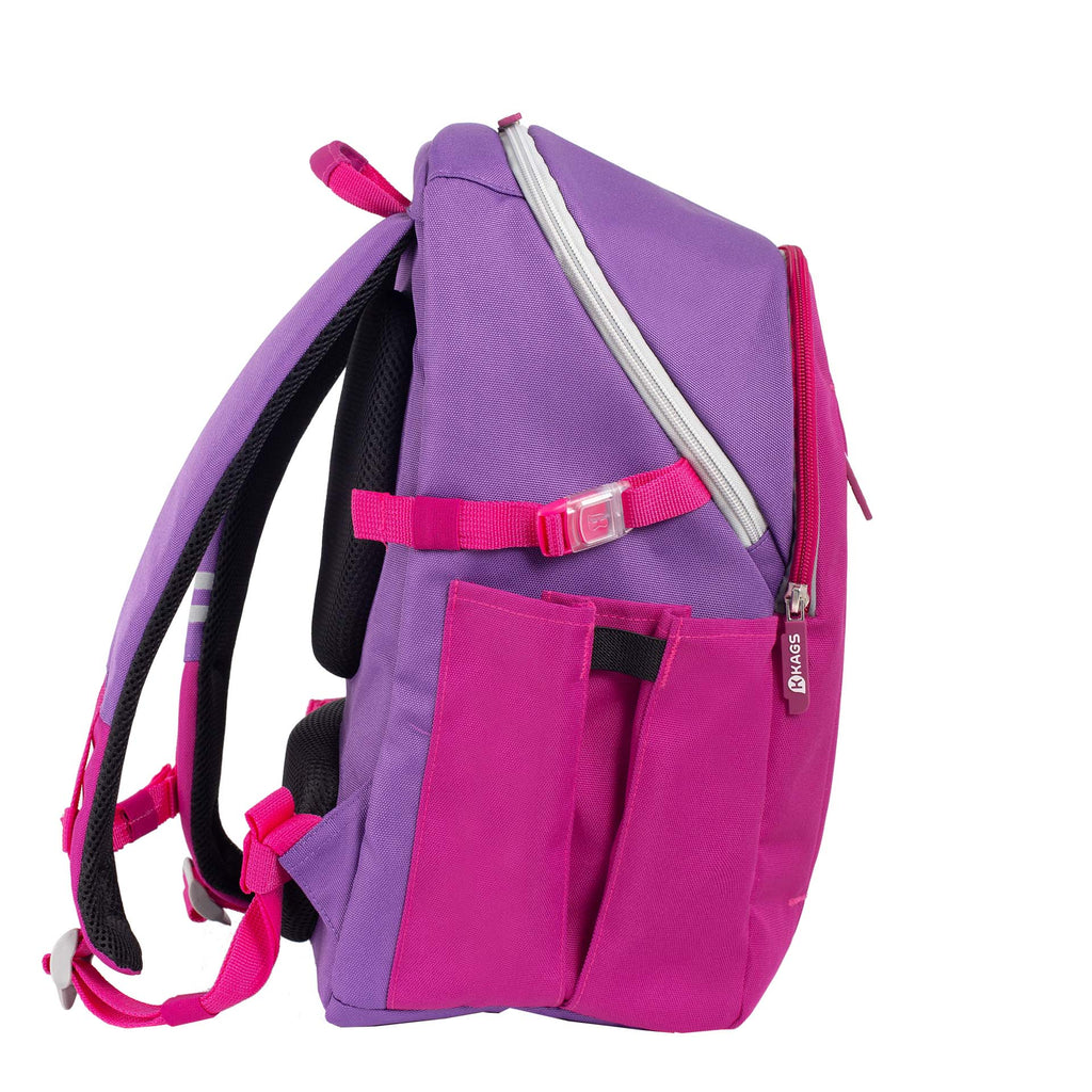 KAGS Fergus school backpack in magenta, photo 5