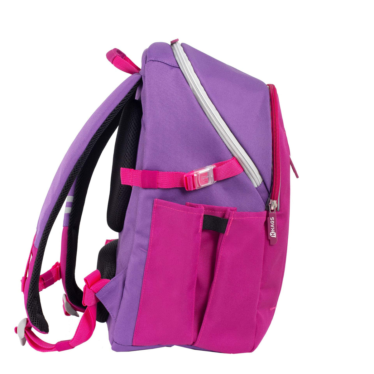 KAGS Fergus school backpack in magenta, photo 5