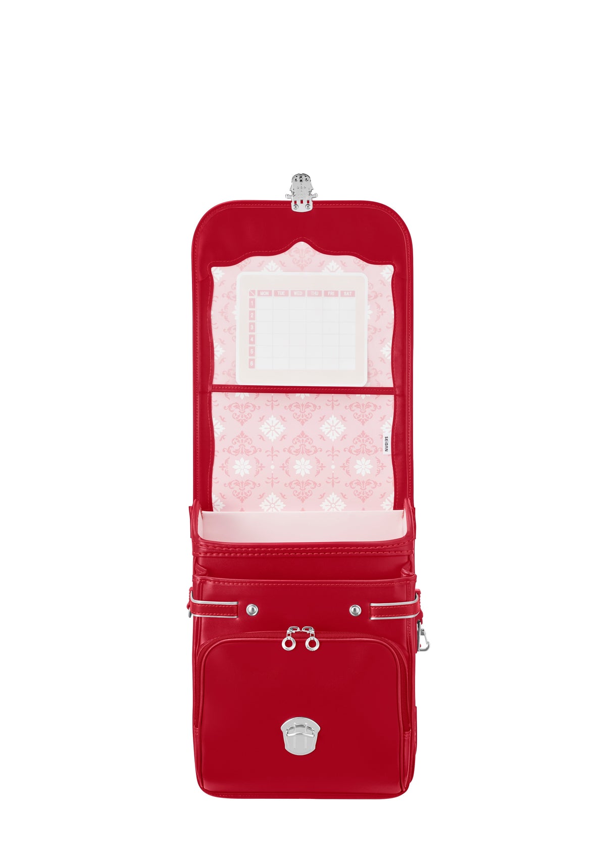 Seiban Semi Classic Randoseru in carmine red, photo 4