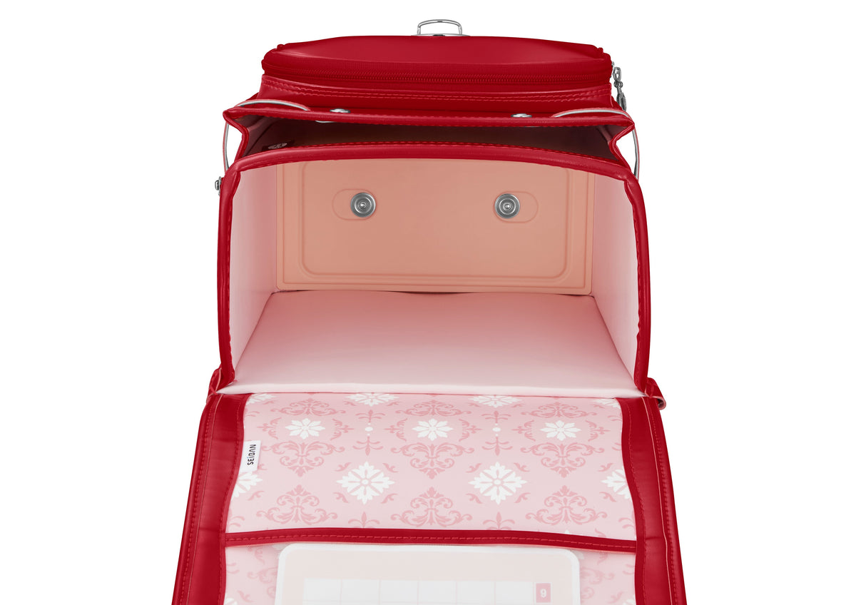 Seiban Semi Classic Randoseru in carmine red, photo 6