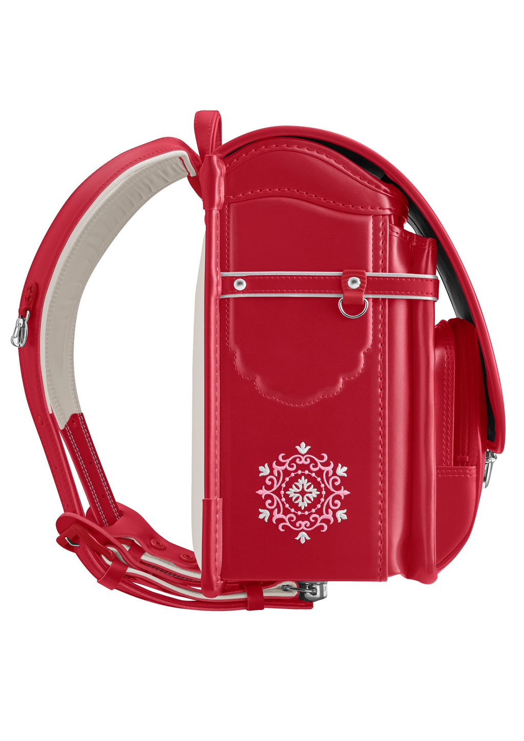 Seiban Semi Classic Randoseru in carmine red, photo 10