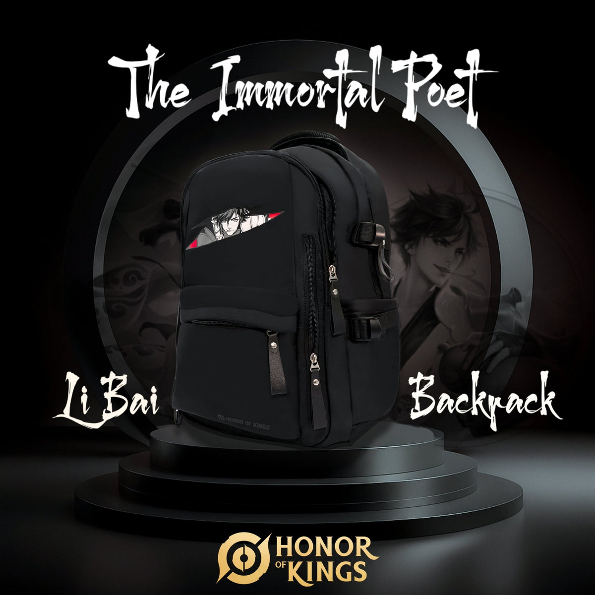 Honor of Kings Li Bai casual backpack, photo 2