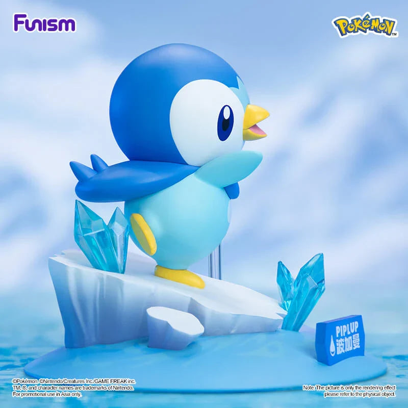 Funism Pokémon Twinkmont Piplup figure, photo 3