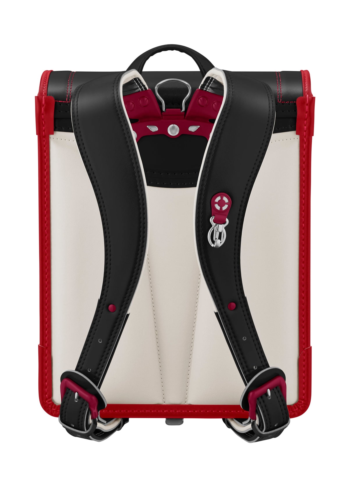 Seiban V2 Randoseru in black x carmine red, photo 3