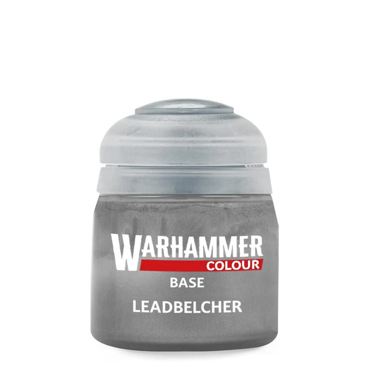 Citadel Base paint pot, Leadbelcher, 12ml