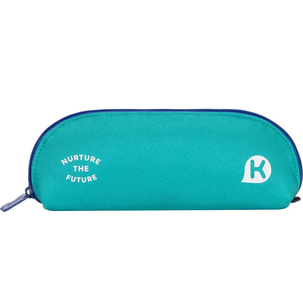 KAGS Izzy pouch pencil case in teal, photo 2