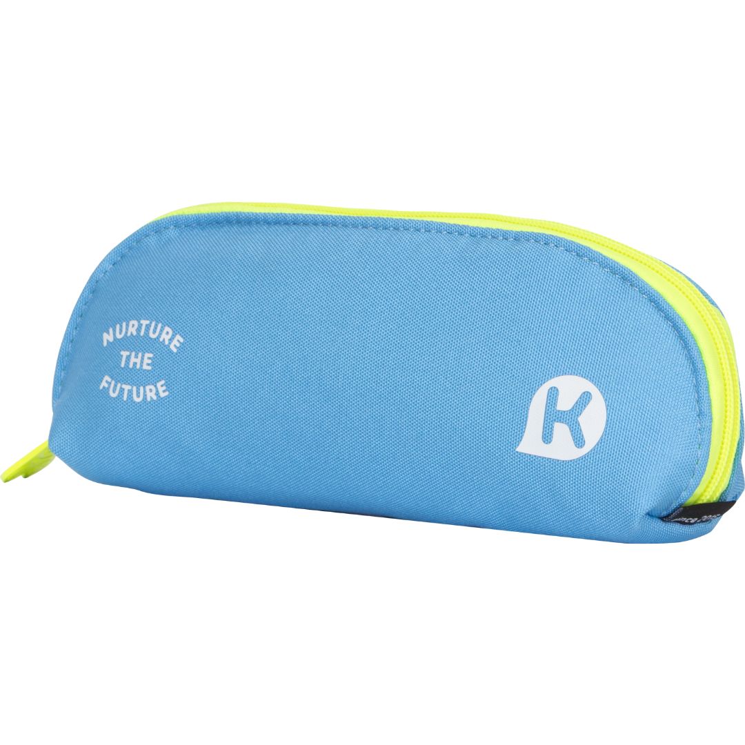 KAGS Izzy pouch pencil case in steel blue, photo 3