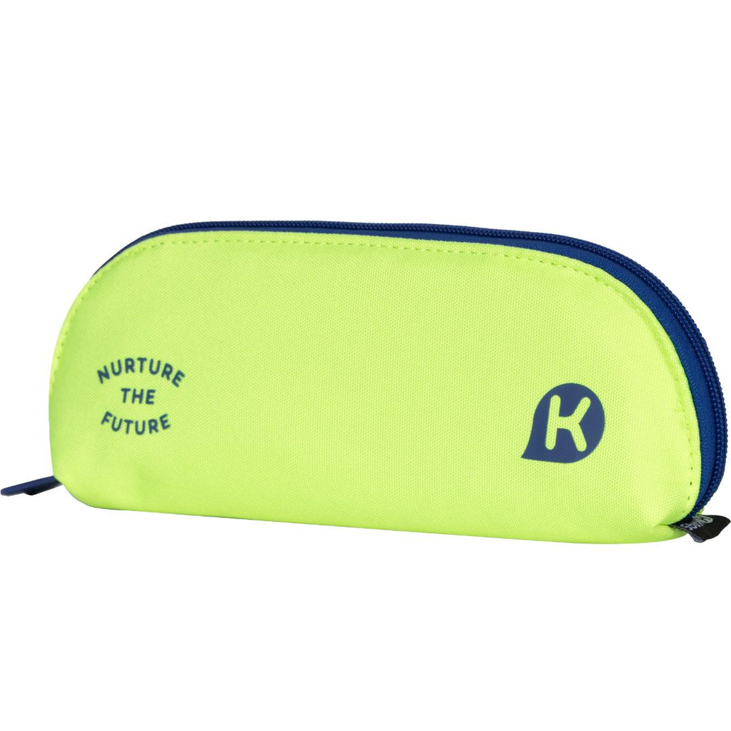 KAGS Izzy pouch pencil case in yellow, photo 3