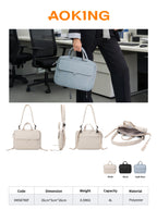 AOKING Ultra-Slim Laptop Shoulder Bag XM58790F, photo 11