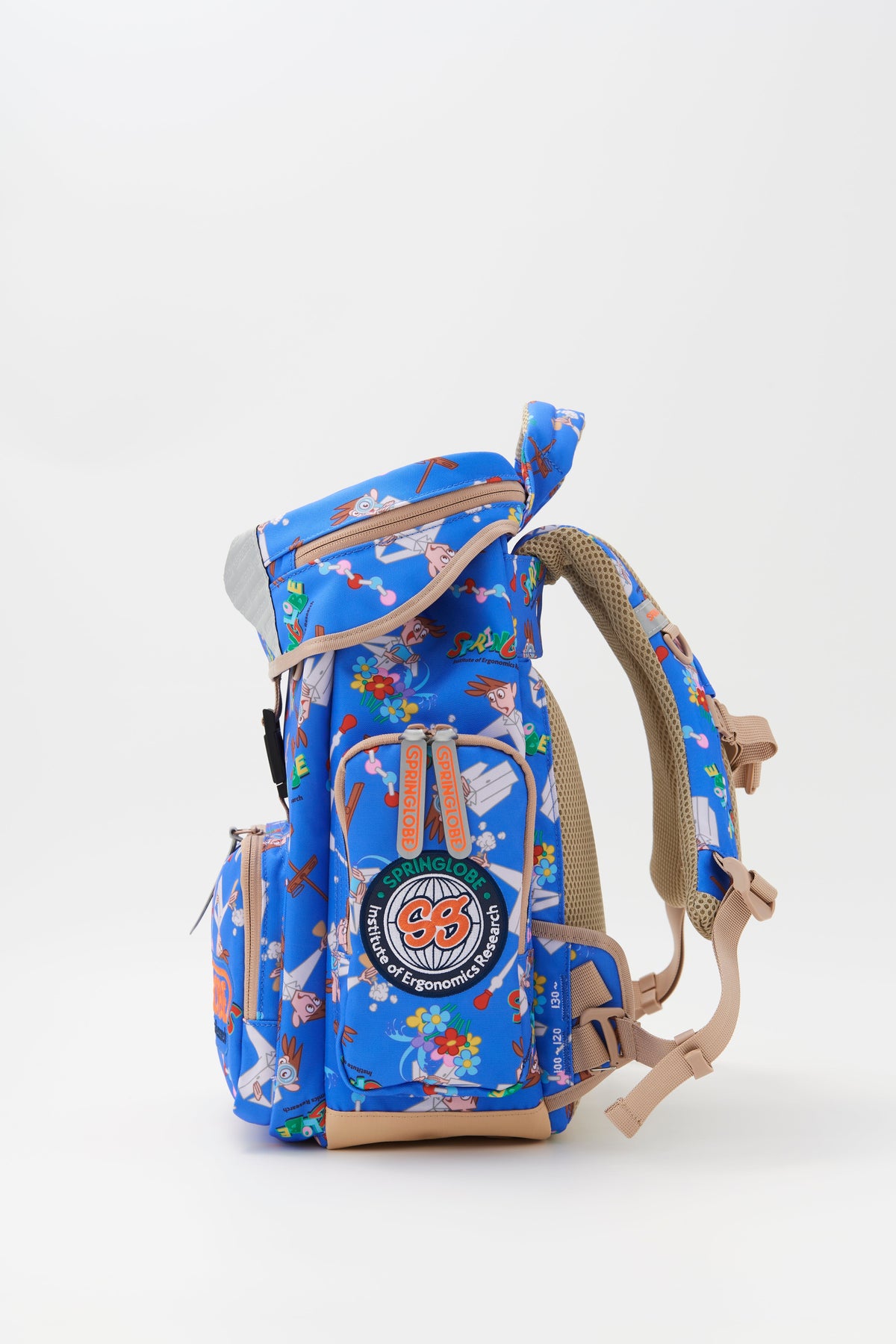 Seiban Springlobe school bag in Sax Scientist design, photo 4