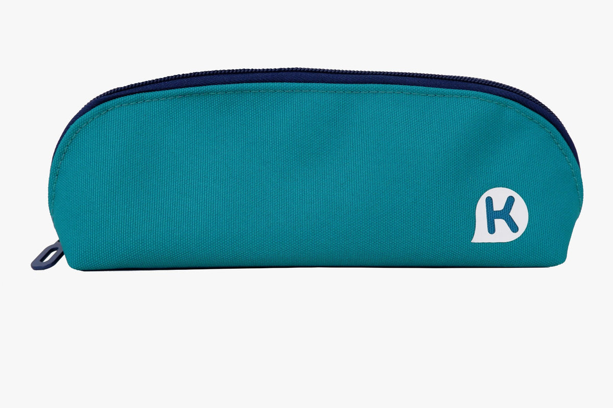 KAGS Chester pouch pencil case in teal, photo 2