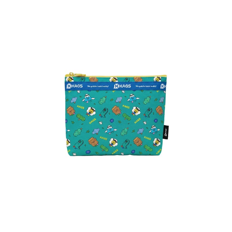 KAGS WHPH stationery bag in teal