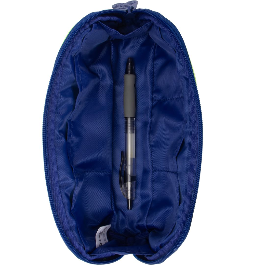 KAGS Izzy pouch pencil case in yellow, photo 9