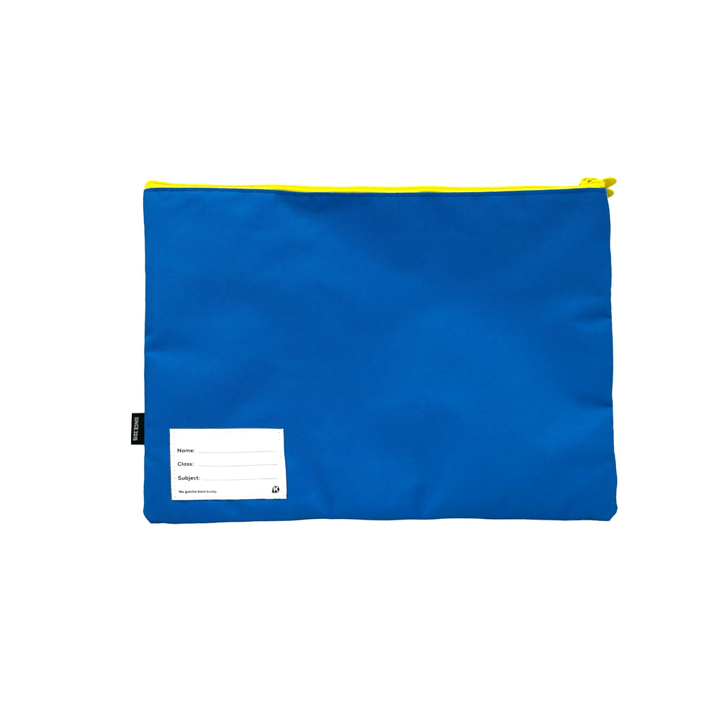 KAGS WHPH F4 zipper bag in blue, photo 2