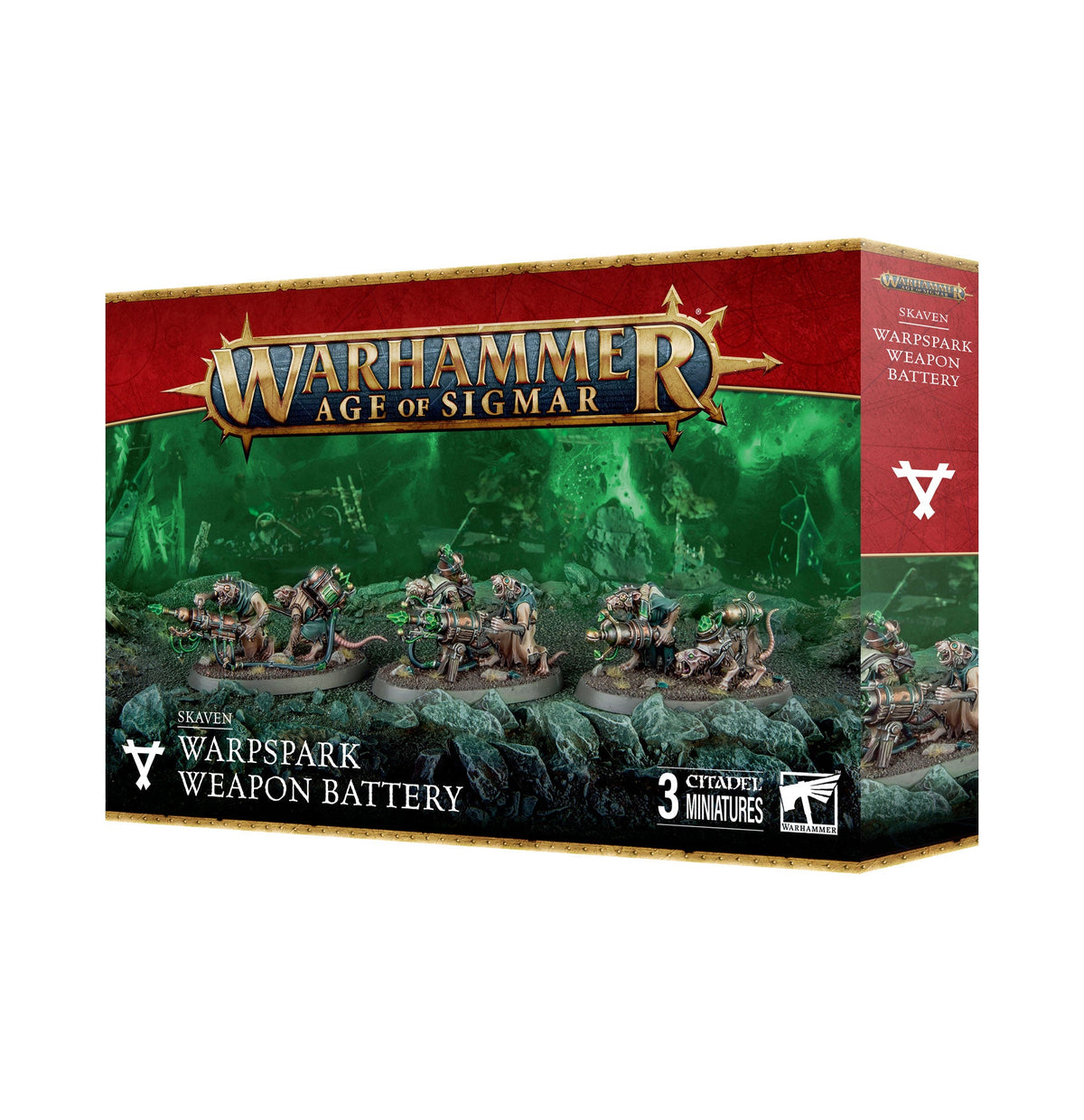 Warhammer Age of Sigmar Skaven Warpspark Weapon Battery miniatures