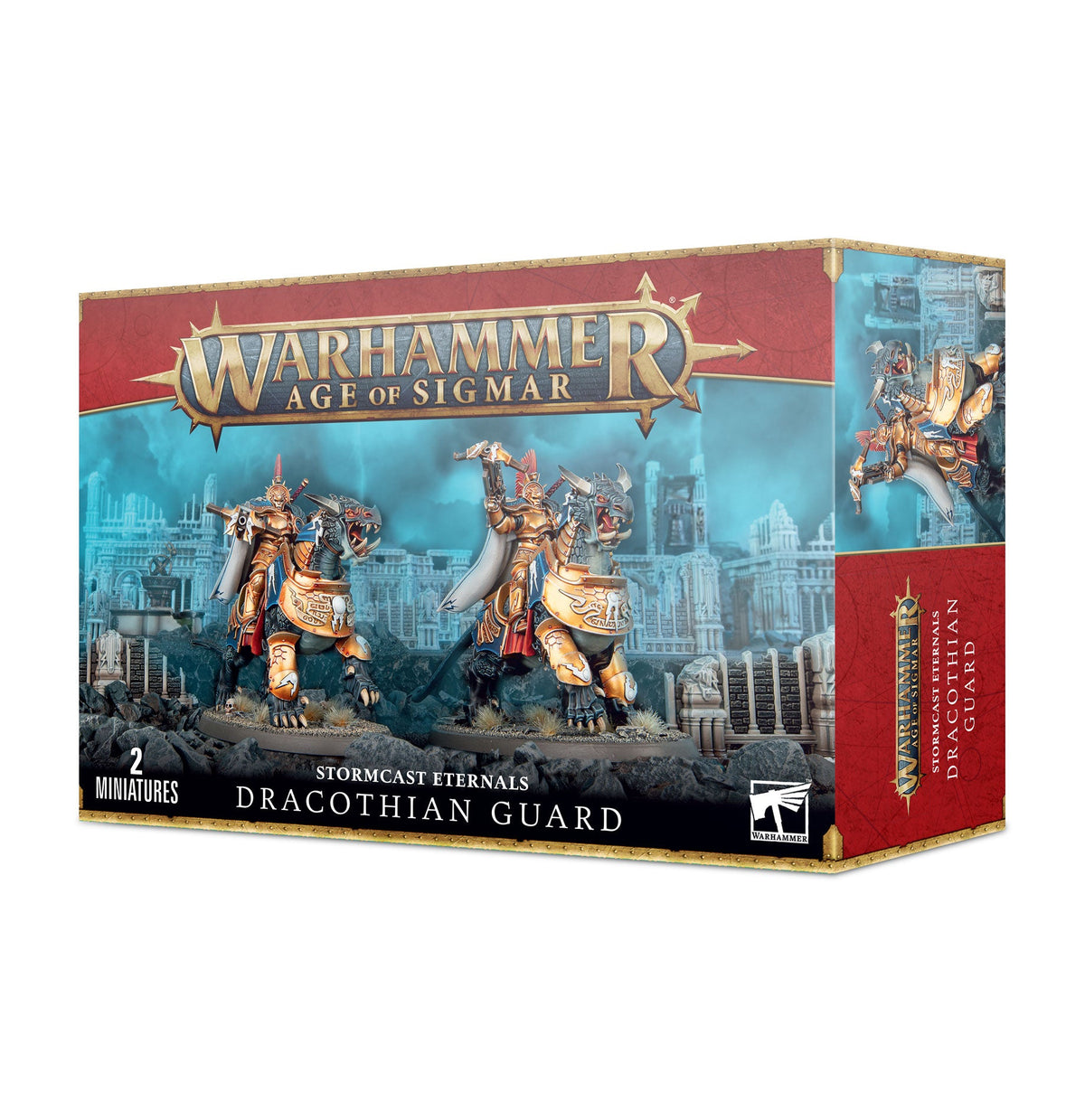 Warhammer Age of Sigmar Stormcast Eternals Dracothian Guard miniatures