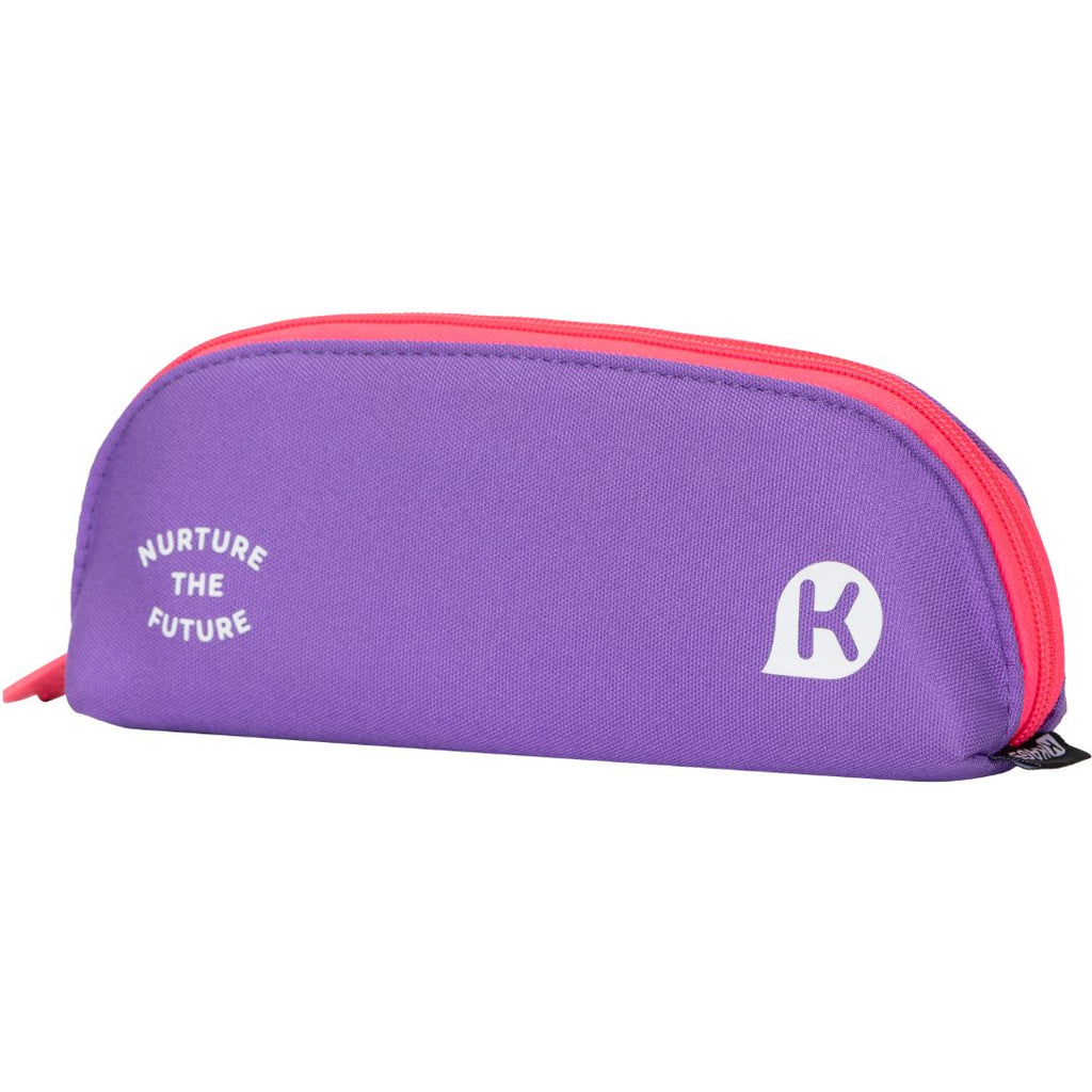 KAGS Izzy pouch pencil case in purple, photo 3