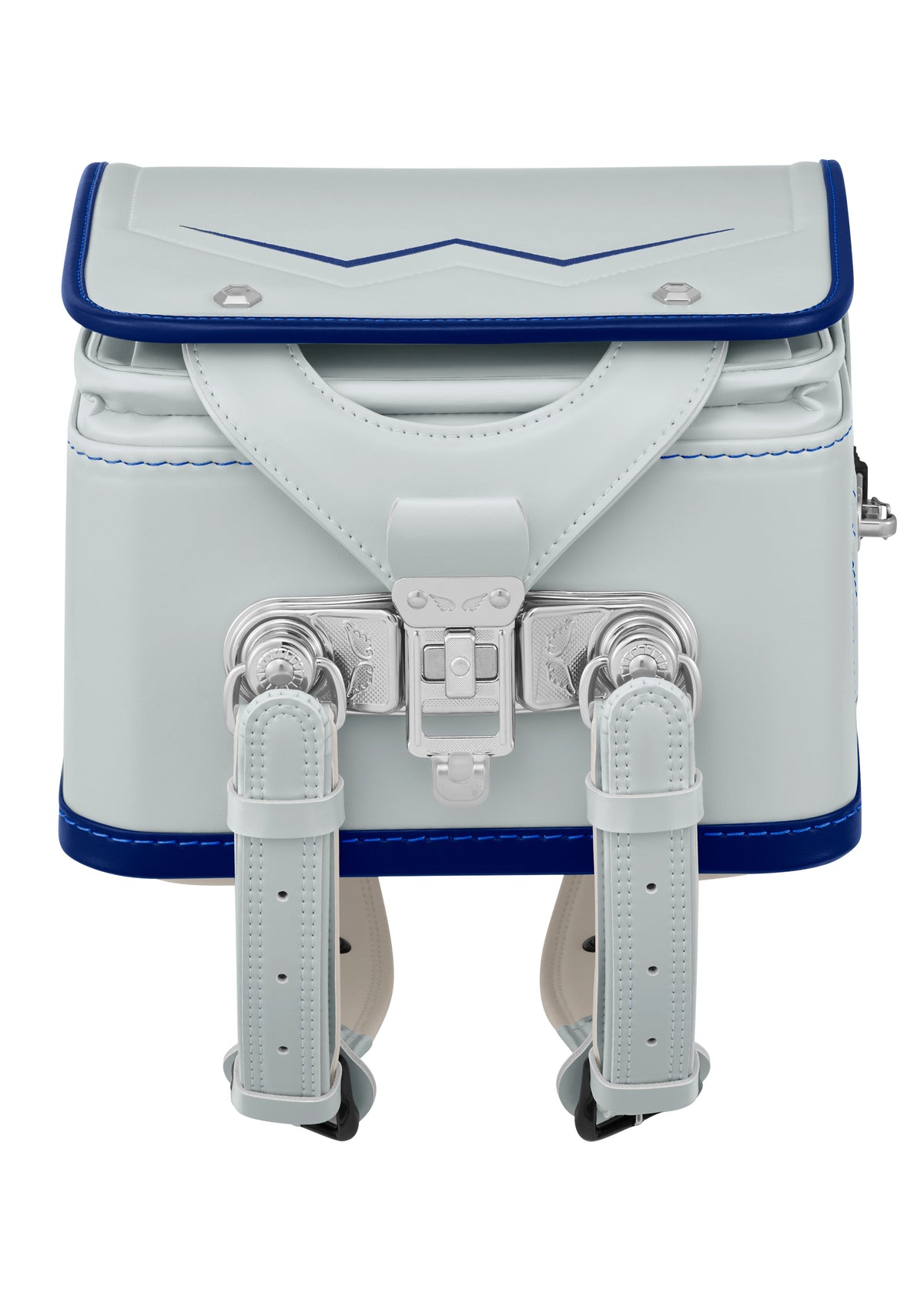 Seiban Sugo-Karu Air Randoseru in mannish gray x marine blue, photo 10
