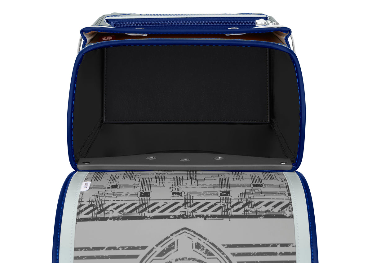 Seiban Sugo-Karu Air Randoseru in mannish gray x marine blue, photo 7