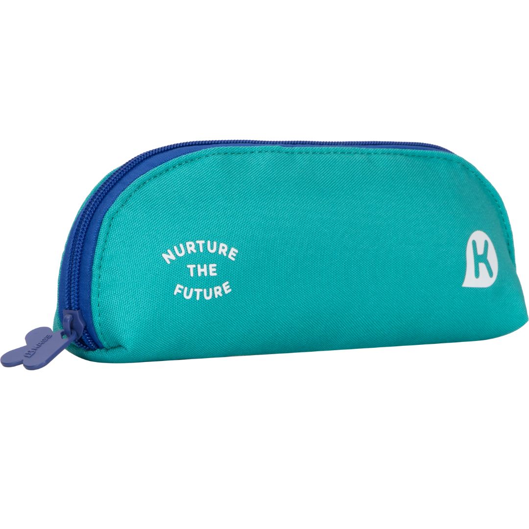 KAGS Izzy pouch pencil case in teal